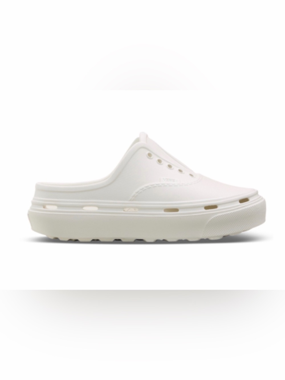 Vans Women's White Slip-On Mule Clog